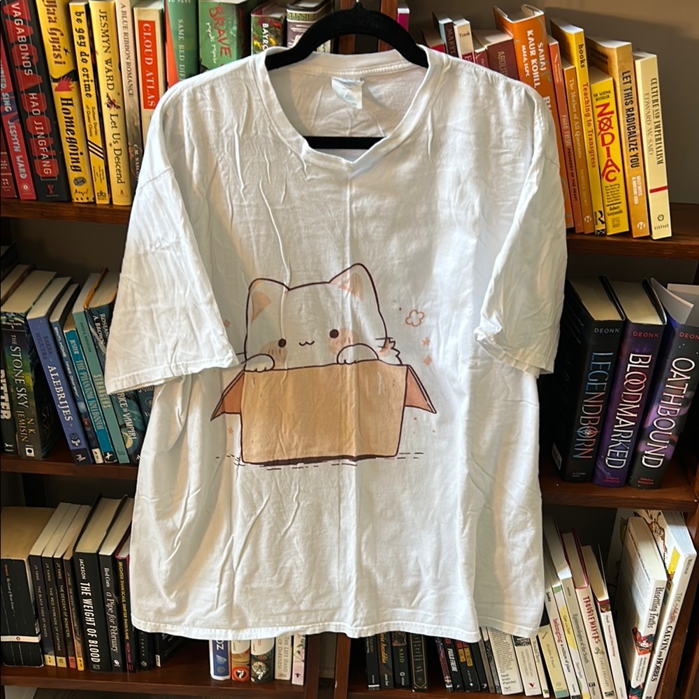 Unisex Cat Box Tee